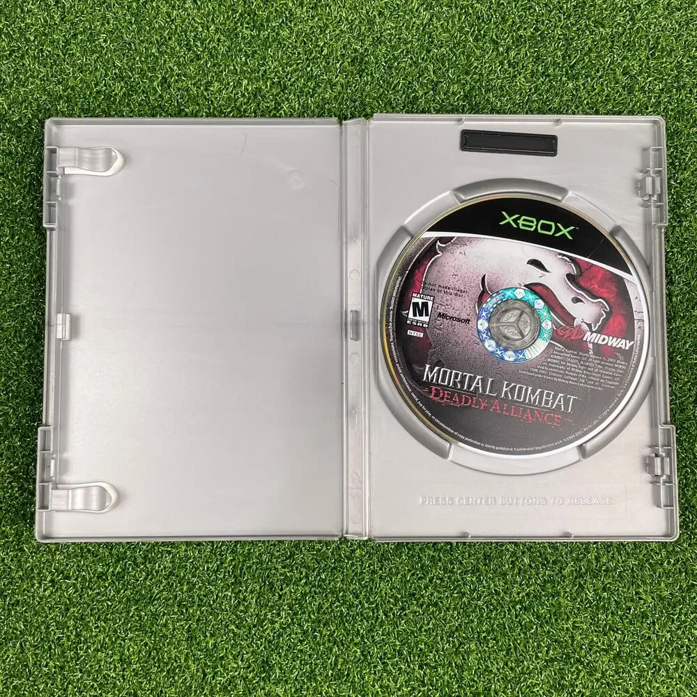 Mortal Kombat: Deadly Alliance (Microsoft Xbox, 2002) No Manual